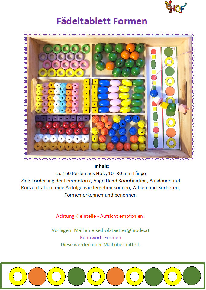 Text Fädeltablett Formen 2
