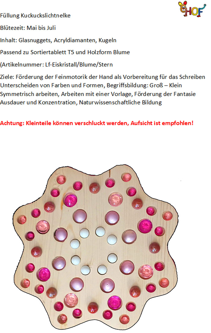 Text Füllung Blume Kuckucksnelke