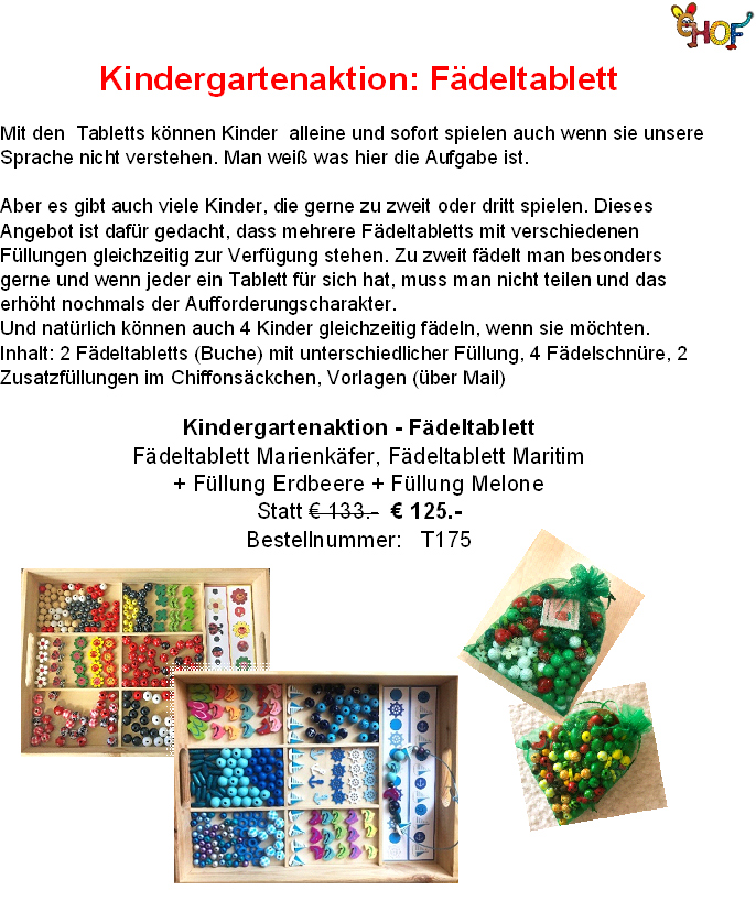 Text Kindergartenaktion Fädeltablett0